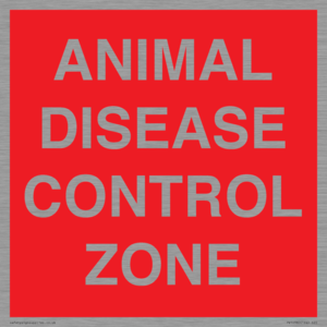 ANIMAL DISEASE CONTROL ZONE
